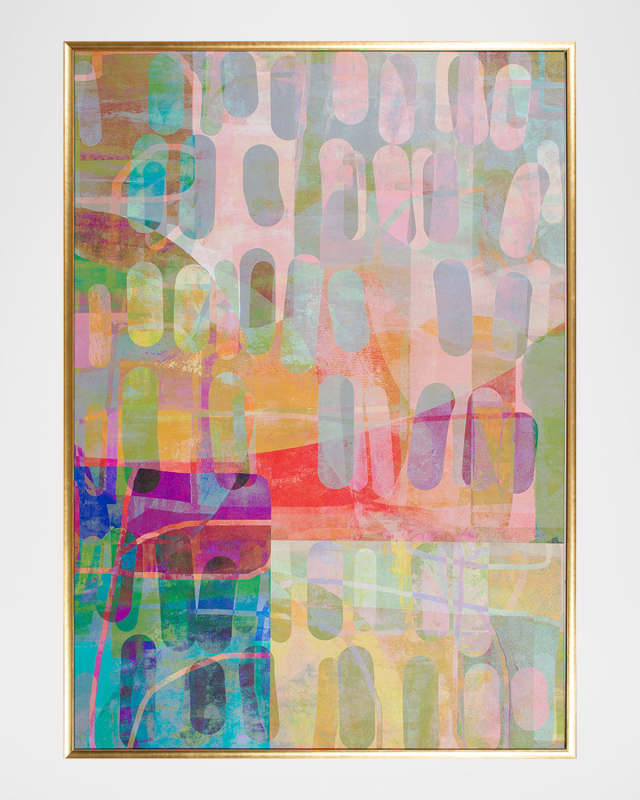 "Meadow Sunrise I" Framed Giclee